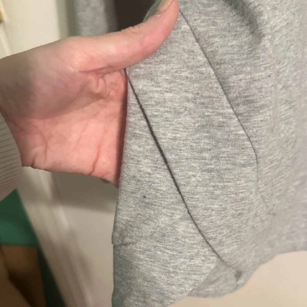 0024 Michael Kors Gray‎ Hoodie Sweatshirt womens size medium